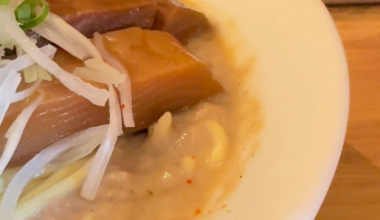 I tried the thickest ramen in Kyoto — and my spoon stood upright!