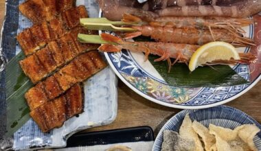 Some restaurants/izakayas I tried while in Tokyo 🍜🏮🍣🫛🦞