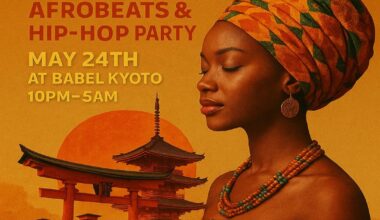 Afrobeats & Hip Hop Party in Kyoto!