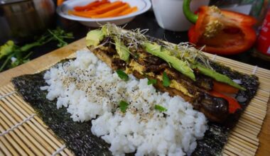 This vegetarian Japanese meal was light, fresh and just what I need