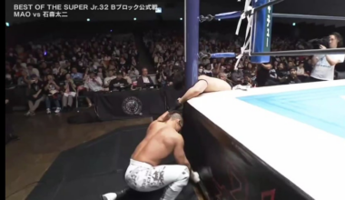 I was catching up with BOSJ Night-3 and this spot blew my mind. How is he not hurt?