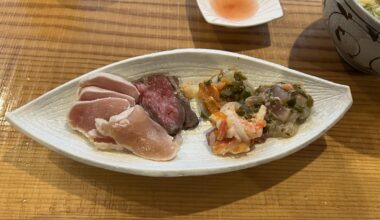 Toriwasa Chicken Sashimi
