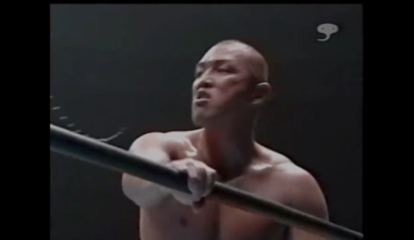 Kazunari Murakami with one of the best punches in Wrestling