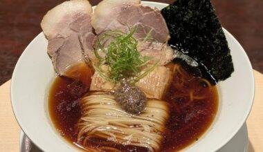 at ｢Chuka-soba Roku｣ in🇯🇵Kyoto.