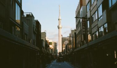 Tokyo Skytree  at Golden Hour