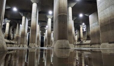 Went to go see the Metropolitan Area Outer Underground Discharge Channel north of Tokyo today