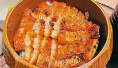 An amazing eel place in Osaka
