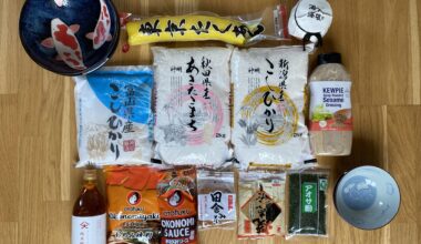 Recent Asian market haul