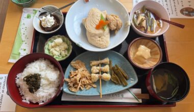 ALL Tofu Meal Set in Nikko