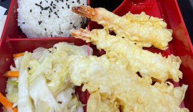 Bento bliss with a tempura twist