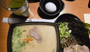 Ichiran Ramen Meal Set, appetizer, and drink only $47 USD per person in NYC.
