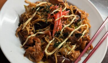 Easy Yakisoba Dinner