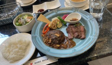 Today’s lunch🤤Kobe beef🐂