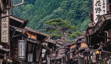Narai Village in Nagano