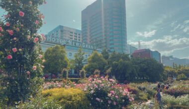 Yamashita Park (and some other scenes in Yamate, Yokohama)