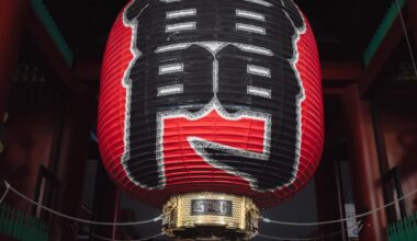 Sensō-ji temple at midnight