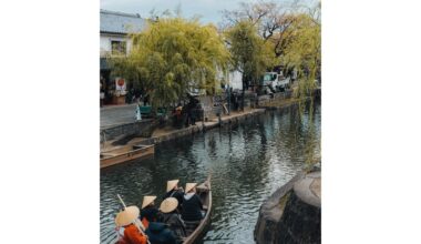 Kurashiki Canal in Okayama