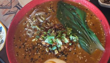 Went to a japanese restaurant for the first time.. and surprisingly I liked Tantanmen ramen..