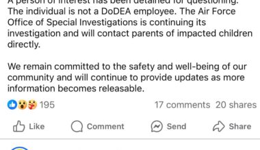 Hidden Camera Discovered in female restroom of the middle school on Kadena Air Base