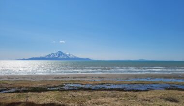 Rishiri and Rebun Islands from Wakkanai