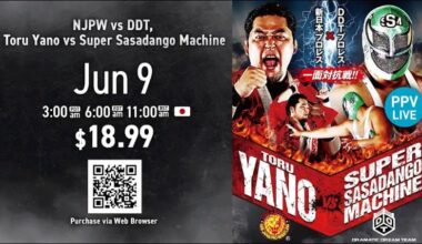 NJPW vs DDT Pay Per View Set & Priced