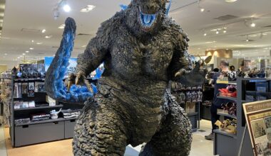 Godzilla popup store, Osaka