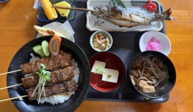 Meal Set in Shirakawa-go