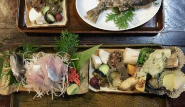 Iwana イワナ (trout fish) in the Japanese countryside 🎣
