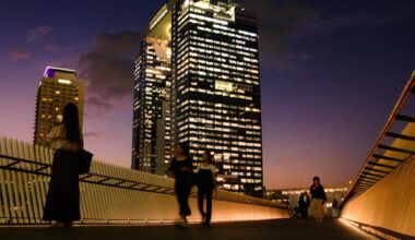 Dusk at Umeda, Osaka