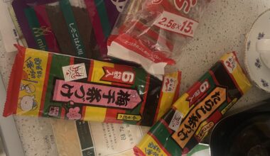 Japanese groceries