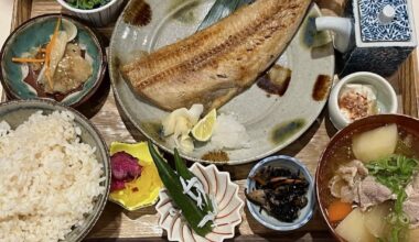 『伏見町 POPEYE』a popular Teishoku restaurant in Nagoya
