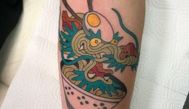 Ramen dragon done by me (Nick Wilson), Montreal, Canada