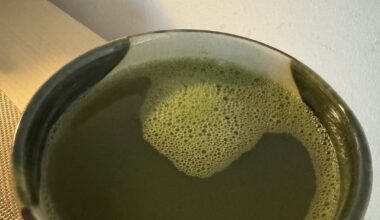 Bought Shizuoka matcha from Donki – some sachets oxidised?