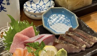 Food I had while in Osaka, Japan
