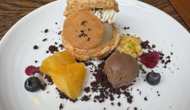 Roasted Green Tea Puff at the Hyatt Hakone Resort and Spa (Gora, Japan)