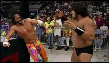 "The Macho Man" Randy Savage vs Kurasawa/Manabu Nakanishi: World Championship Wrestling - WCW Monday NITRO #8, October 23, 1995