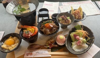 What’s this rice and raw egg dish?