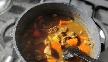 Beef curry