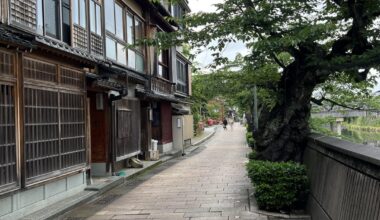 Cloudy day in Kanazawa