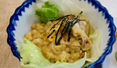 Decadent, buttery Uni Sashimi