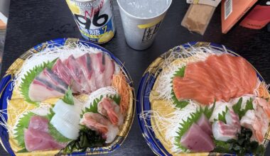 My Sashimi dinner