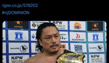 “It smells like total bitch in here”- IWGP champ Hirooki “Nominee for Japan’s dad and husband of the year” Goto.