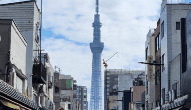 Tokyo Sky Tree - From Kappabashi Street