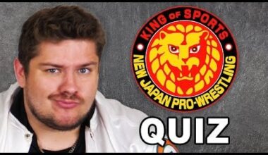 Wrestling YouTube Channel does a NJPW Quiz