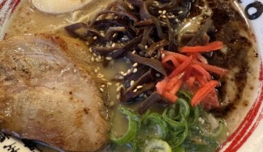 Ramen and gyoza in Hawaii