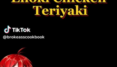 Enoki Chicken Teriyaki Recipe!