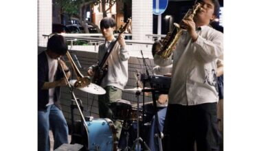 Anyone know this street band near Kamogawa (June 6th)?