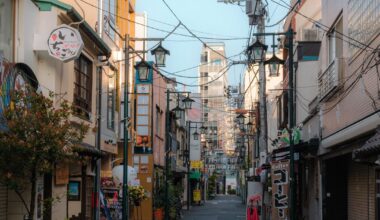 Morning to night in Asakusa