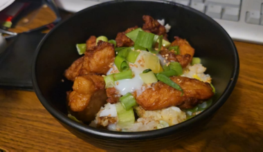 唐揚げ丼