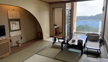 Just found a nice hotel in Izu peninsula.
